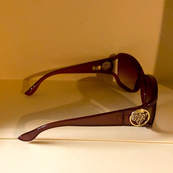 Auth GUCCI Polarized Burgundy Tortoiseshell Acetate Sunglasses #CE GG 3059/S - Picture 6 of 10